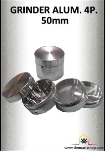 GRINDER DE ALUMINIO 4 PARTES CON TAMIZ