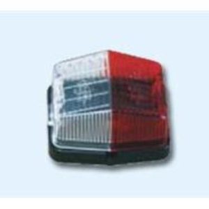 Piloto Jokon lateral blanco-rojo
