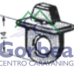 Tope de guía doble A.