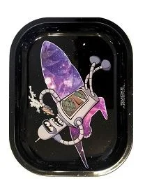 BANDEJA PARA LIAR «STONED IN SPACE» 18X14CM