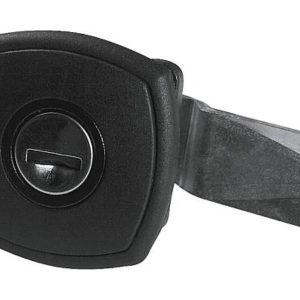 Cerradura caravana negra