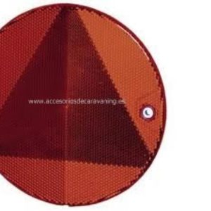 REFLECTANTE CIRCULAR ROJO