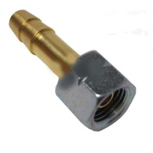 Adaptador de gas 1/4, tubo 9 mm