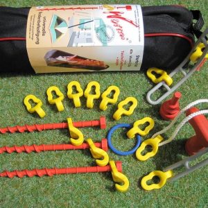 Bolsa de clavos de plástico con rosca