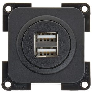 Toma doble USB