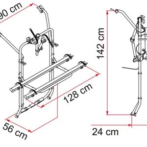 Portabicicletas Carry-Bike VW T5 Fiamma