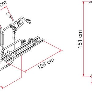 Portabicicletas Carry-Bike Trafic D Fiamma