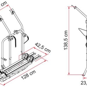 Portabicicletas Carry-Bike VW T4 Fiamma