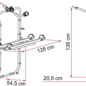 Portabicicletas Carry-Bike Vito Fiamma