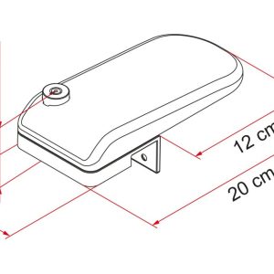Cerradura Fiamma Safe Door Magnum Frame