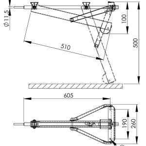 Pata Compact 800 kg larga AL-KO