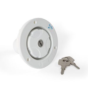 Tapón de agua blanca con llave