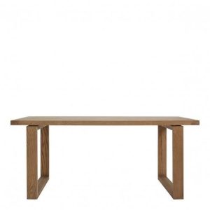 Mesa de Comedor Rectangular en Roble Natural de 180 cm