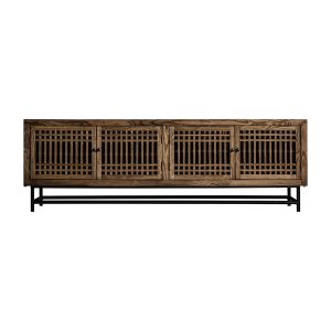 Mueble de TV en Madera de Olmo Envejecido