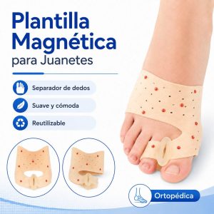 Corrector De Juanetes Con Separador De Dedos Ortopédico