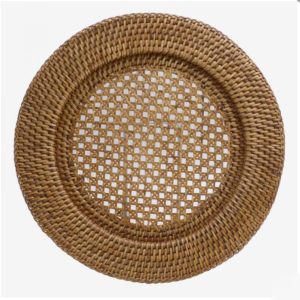 Bajoplato de Ratán con Diseño Artesanal