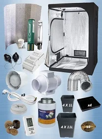 ARMARIO CULTIVO EQUIPADO 80 (250W) - Imagen 2