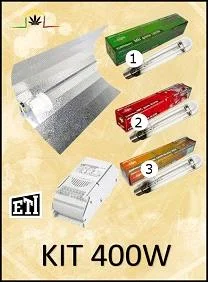 KIT ILUMINACIÓN 400W BÁSICO
