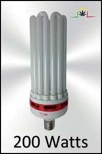 BOMBILLA CFL BAJO CONSUMO 200W FLORACION