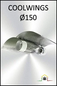 REFLECTOR COOL WINGS 600W 150MM
