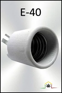 PORTALAMPARA CERAMICA E40