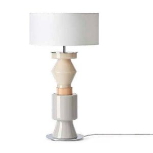 Lámpara de Mesa Kitta Ponn – Personalizable en Acabados y Colores de Cristal