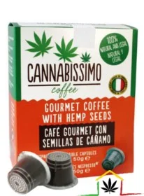 CANNABISSIMO CAFE (10 CAPSULAS)