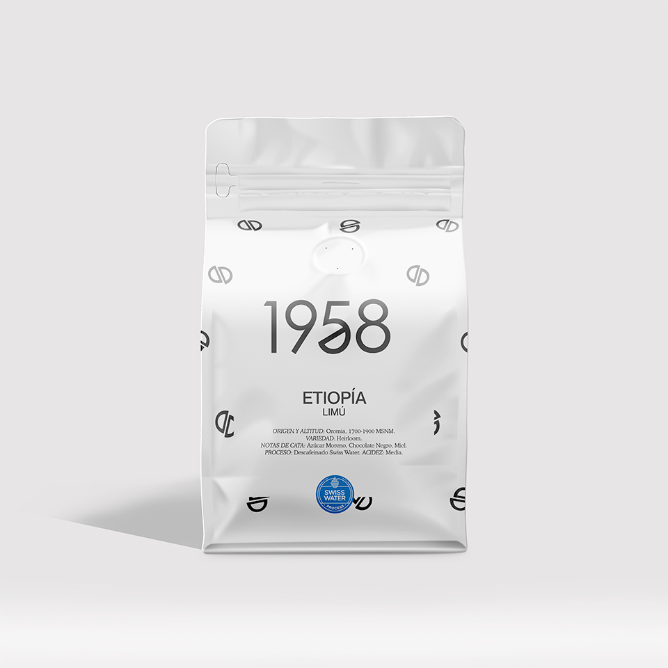 Café Descafeinado Etiopía Limú