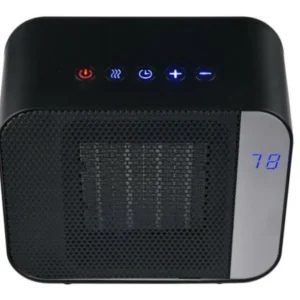 🔥 Calefactor Eléctrico Digital Soleil 1500W – Portátil, Seguro y Eficiente