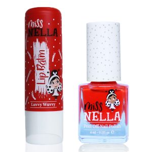 Pack Bálsamo + Esmalte Miss Nella – LUVVY/STRAWBERRY