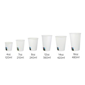 VASO PAPEL BLANCO