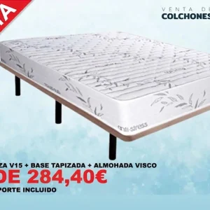 Ofertas en colchones más bases y almohada
