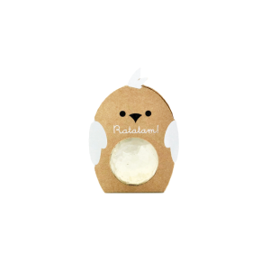 Pelota saltarina pájaro blanco
