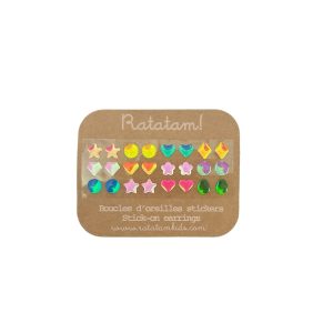 SET 12 PARES PENDIENTES AUTOADHESIVOS