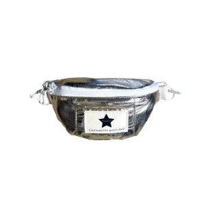 RIÑONERA METALIZADA DORADO
