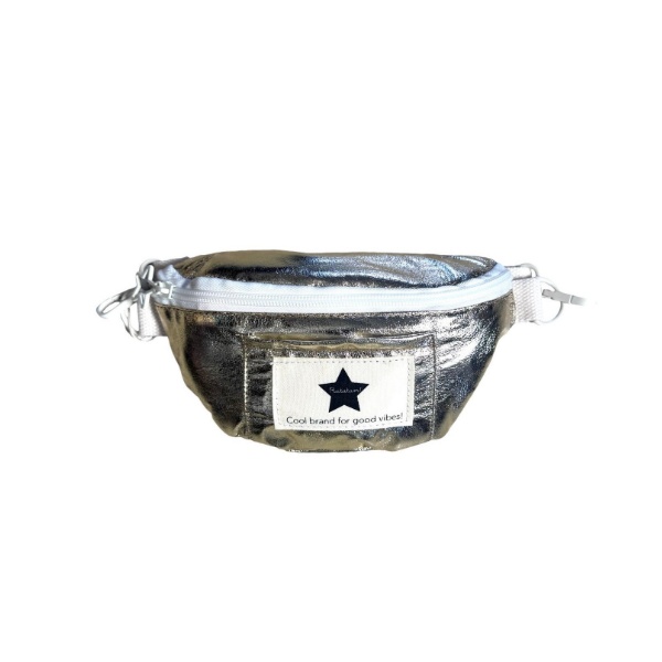 RIÑONERA METALIZADA DORADO