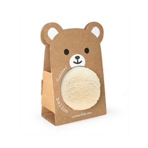 Pelota peluche Blanca 12 cm