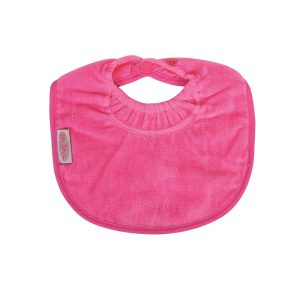Babero Recién Nacido Fucsia