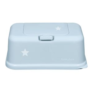 Dispensador de Toallitas Azul Pastel Brillo