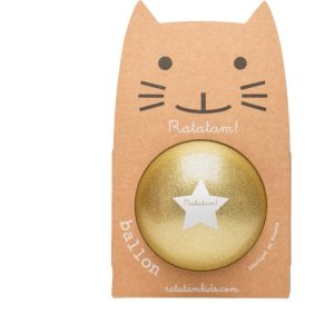 Pelota 22 cm Glitter Dorada