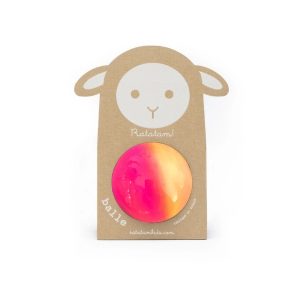 Pelota 10 cm Gum Naranja