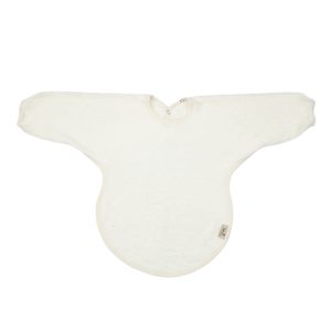 Babero Mangas con Puño Daisy White