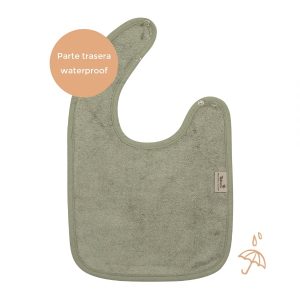 Babero Bebé Waterproof – Whisper Green