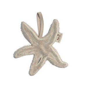 Chupetero Estrella Feather Grey
