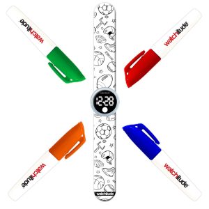 RELOJ COLOREABLE DEPORTES