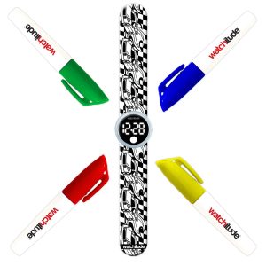 RELOJ COLOREABLE COCHES