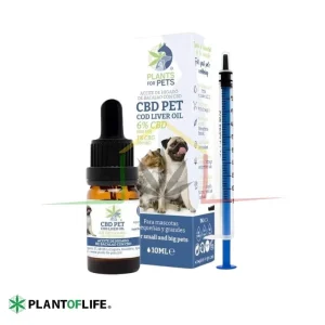 ACEITE DE CBD 6% PARA MASCOTAS PLANTS FOR PETS