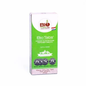 BIOTABS FERTILIZANTE ORGÁNICO EN PASTILLAS
