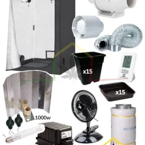 KIT CULTIVO INTERIOR 1000W COMPLETO
