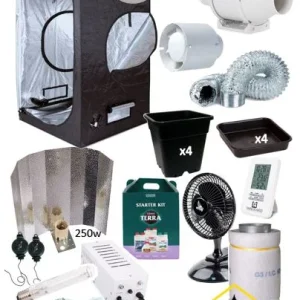 KIT CULTIVO INTERIOR 250W COMPLETO